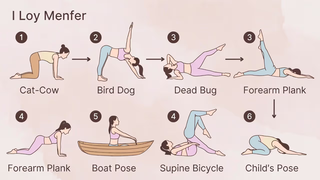 20-Minute Beginner Core Sequence