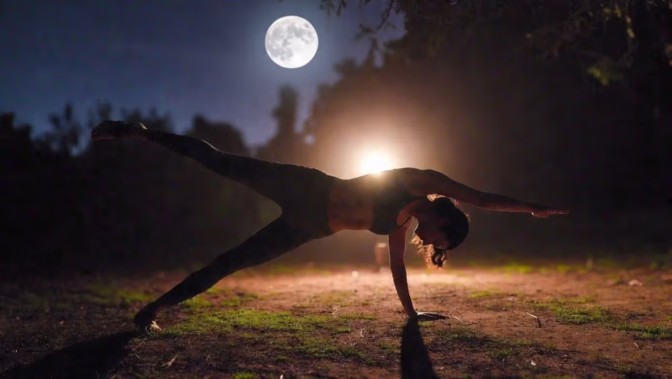 Lunar Yoga Practice